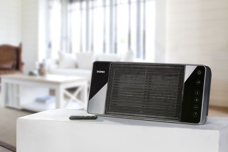 VÝPRODEJ DOMO Závěsné keramické topení s ventilátorem DO7341H VYZKOUŠENÉ BEZ ORIG. OBALU!!