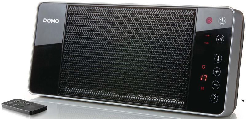 DOMO Závěsné keramické topení s ventilátorem, 2000W DO7341H