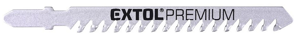 EXTOL PREMIUM plátky do přímočaré pily s SK zuby 3ks 8805300