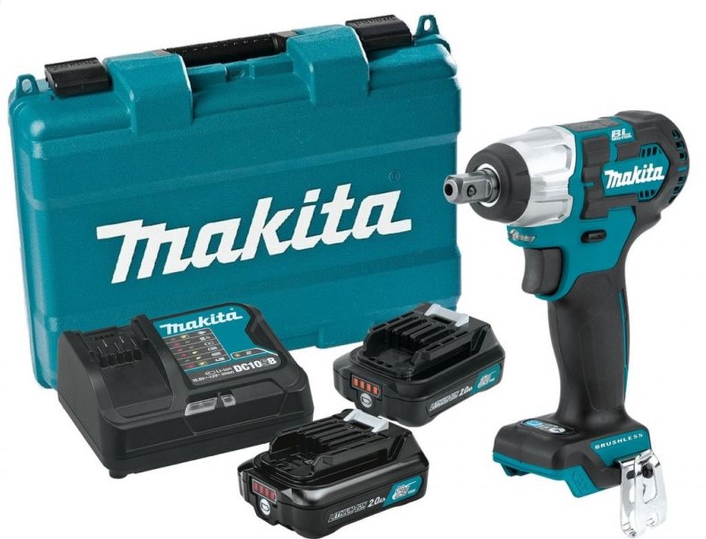 MAKITA TW161DSAE Aku rázový utahovák Li-ion CXT T (12V/2x2,0Ah)
