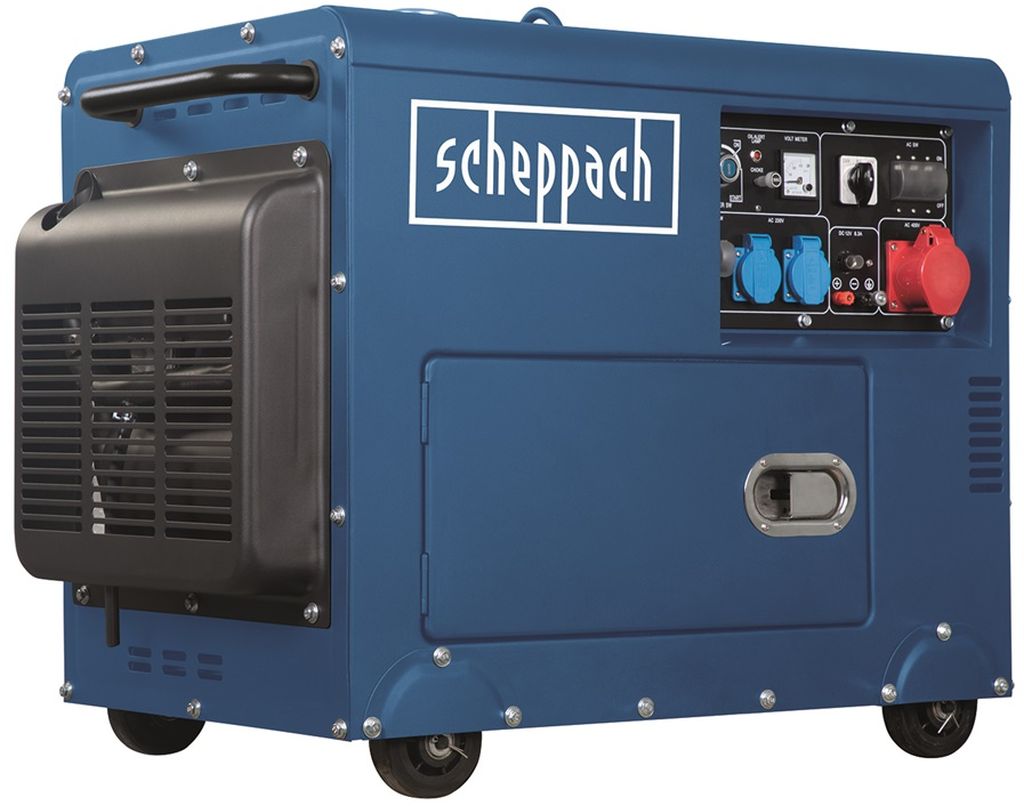 SCHEPPACH SG 5200 D Dieselová elektrocentrála 5 000 W s regulací AVR 5906222903