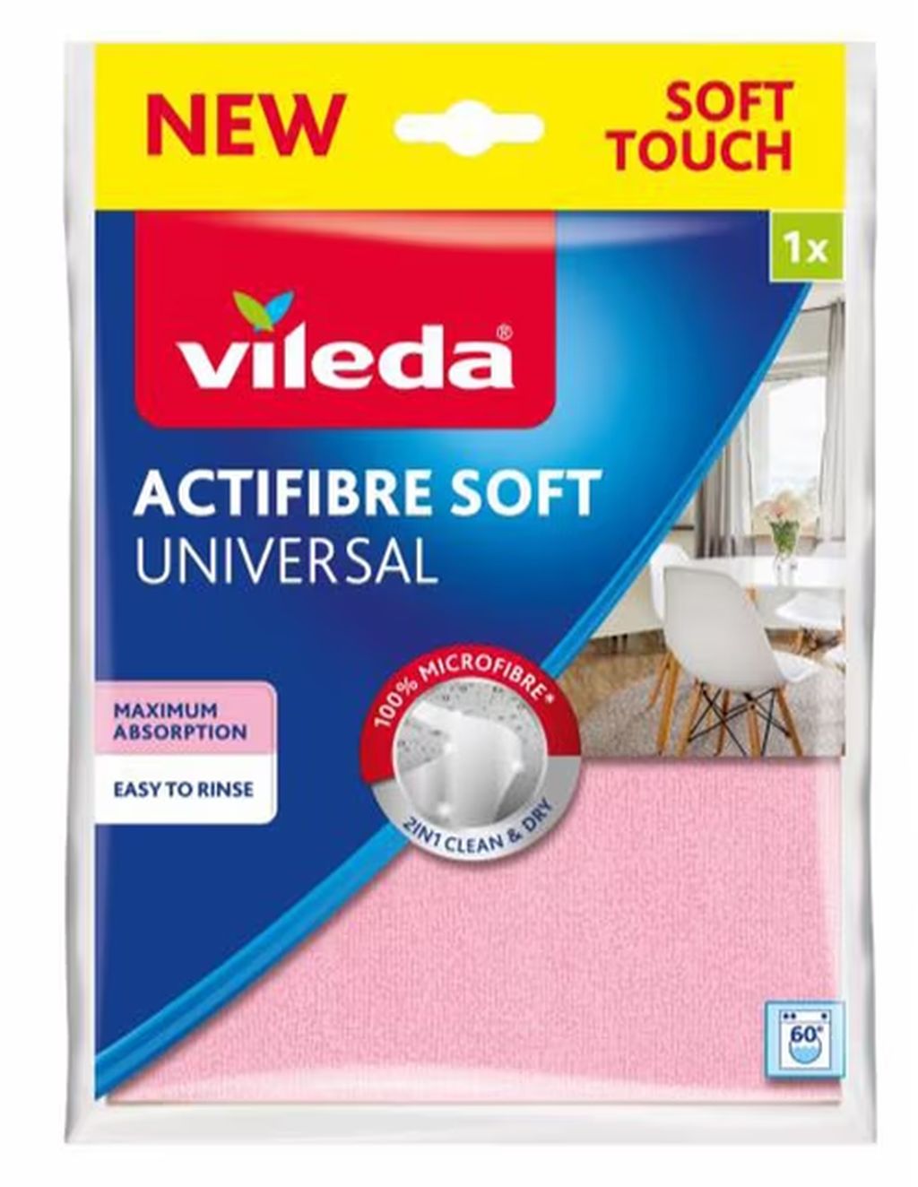 VILEDA Actifibre Soft mikrohadřík 1ks 171805
