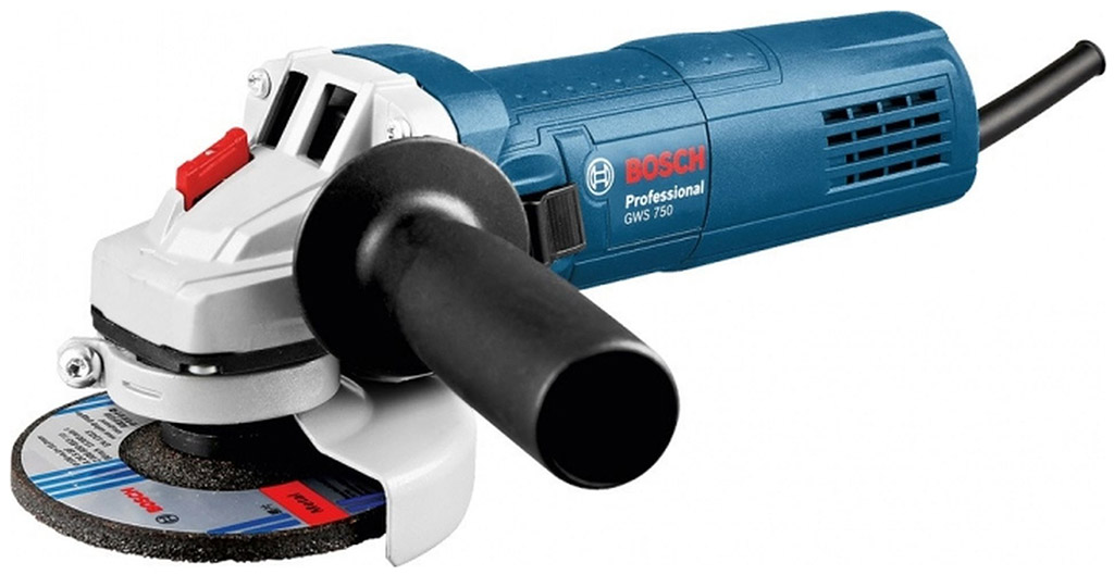 BOSCH GWS 750 S PROFESSIONA Úhlová bruska 750 W, 115mm 0601394120