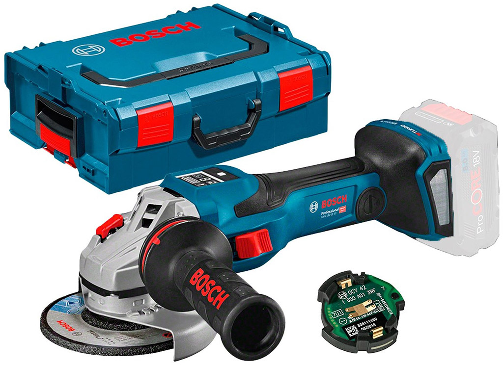 BOSCH GWS 18V-15 SC Akumulátorová úhlová bruska BITURBO 06019H6100