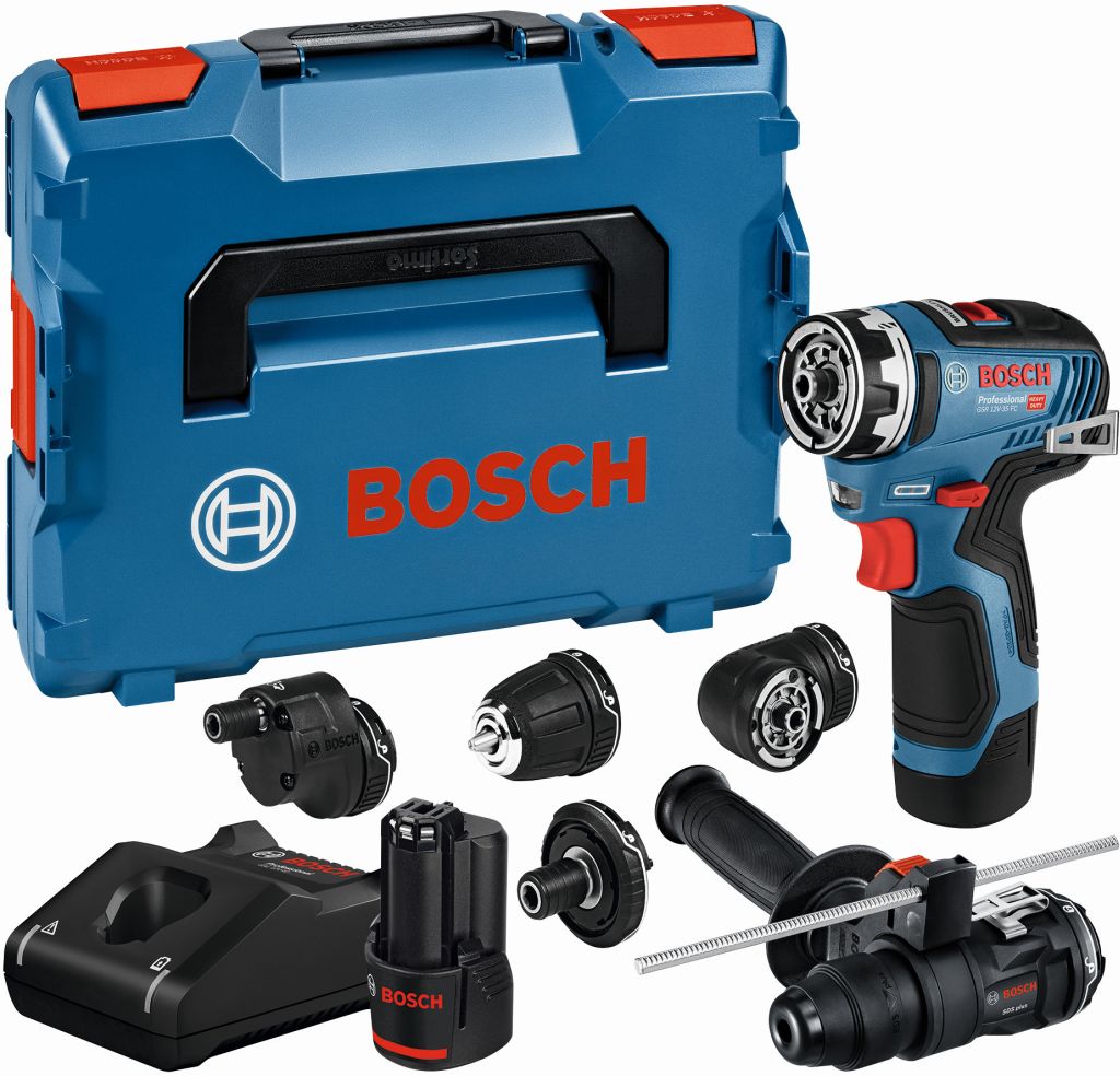 BOSCH GSR 12V-35 FC PROFESSIONAL Akumulátorový vrtací šroubovák FlexiClick 06019H3008