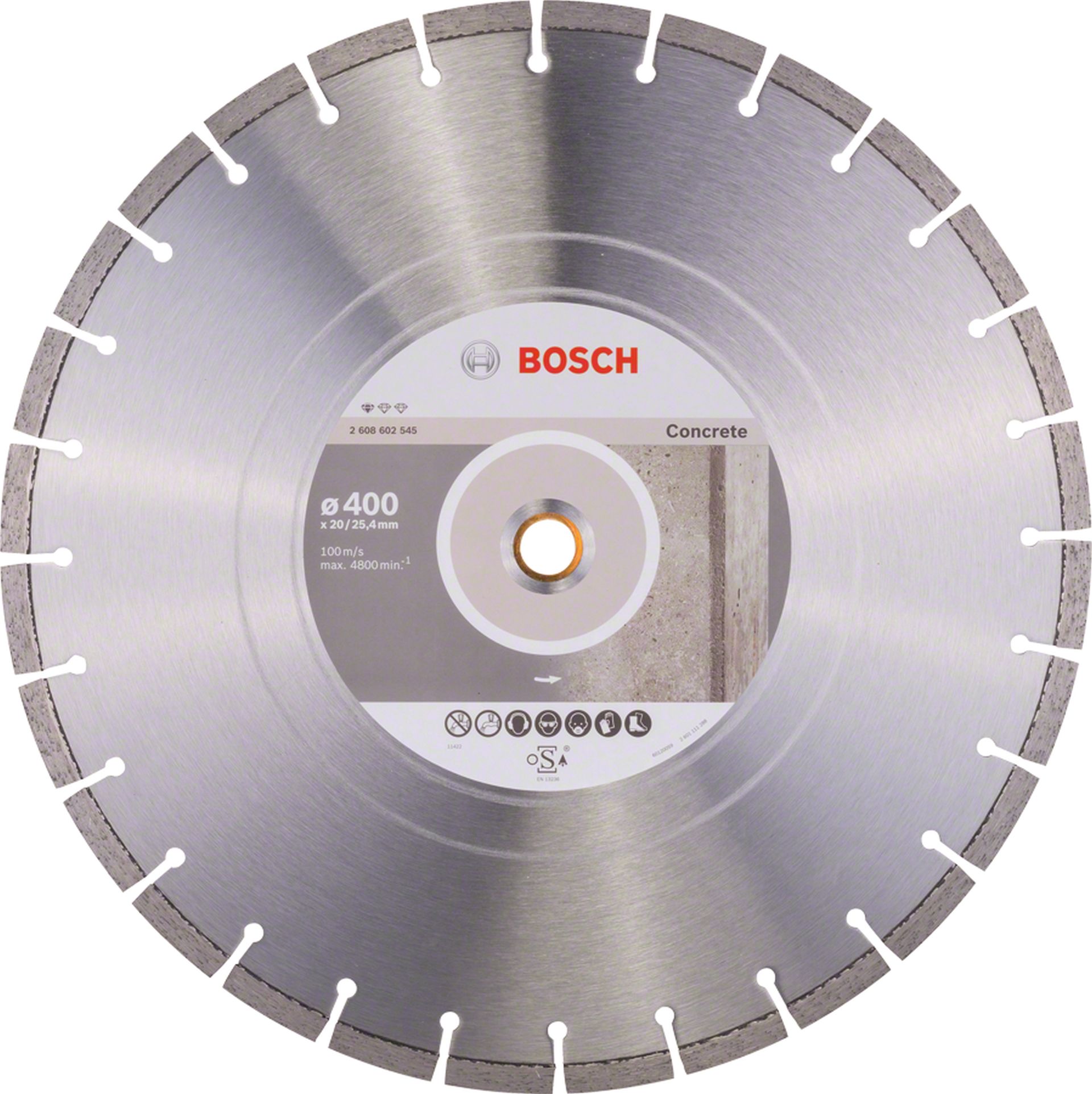BOSCH Standard for Concrete Diamantový dělicí kotouč 400x20mm 2608602545