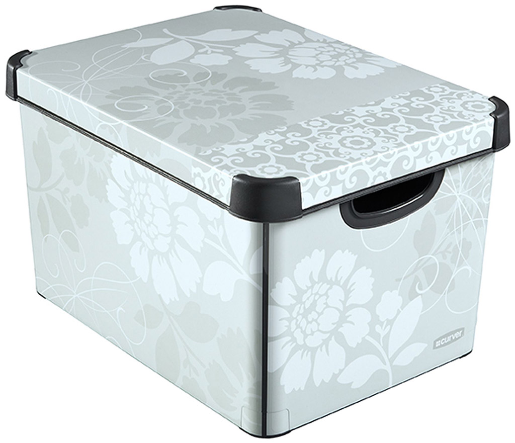 CURVER ROMANCE L box úložný dekorativní 39,5 x 29,5 x 25 cm 04711-D64