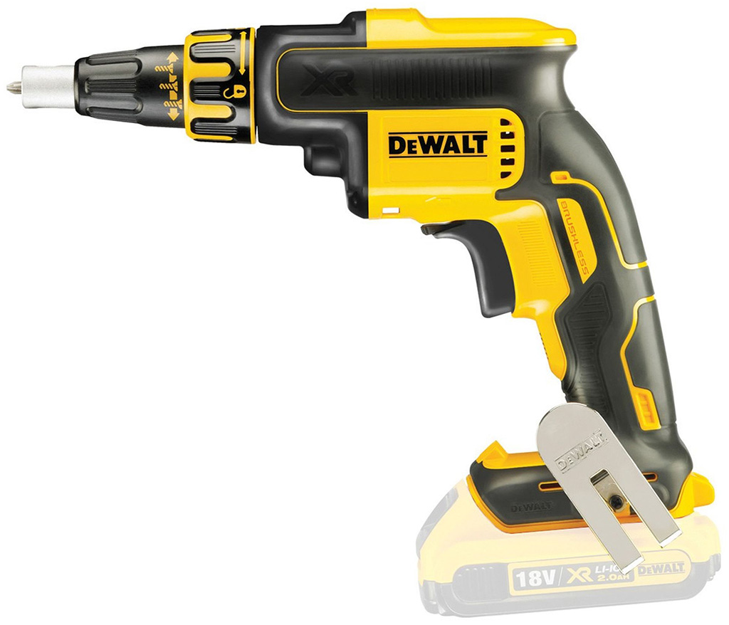 DeWALT DCF620N Aku bezuhlíkový šroubovák pro sádrokarton XR (30Nm/18V/bez aku a nabíječky)