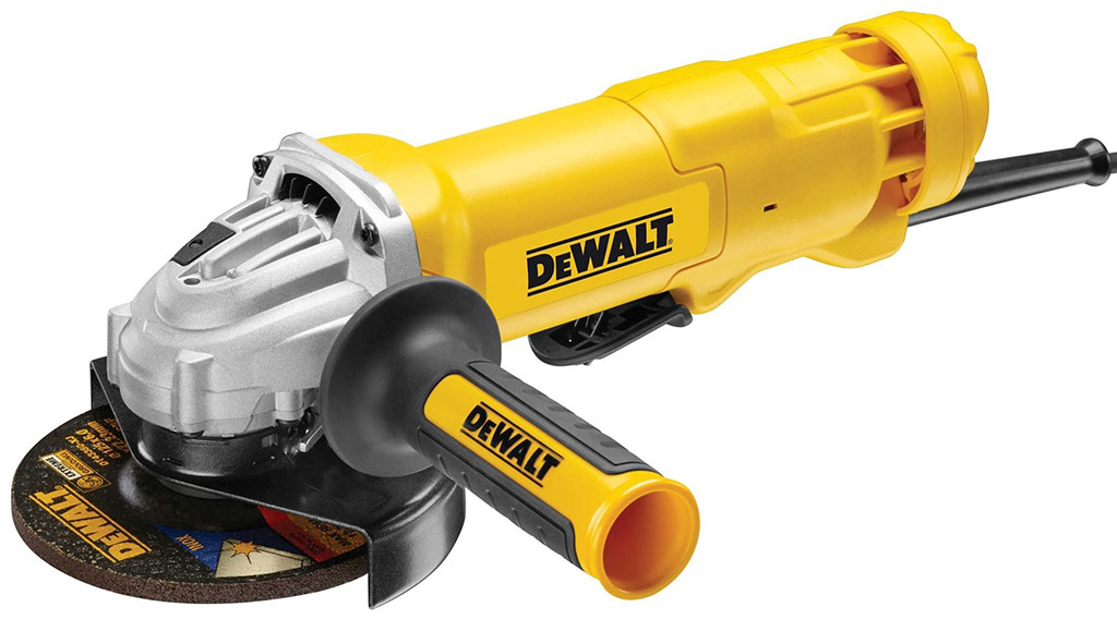 DeWALT DWE4203 Úhlová bruska (125 mm/1010W) s páčkovým spínačem