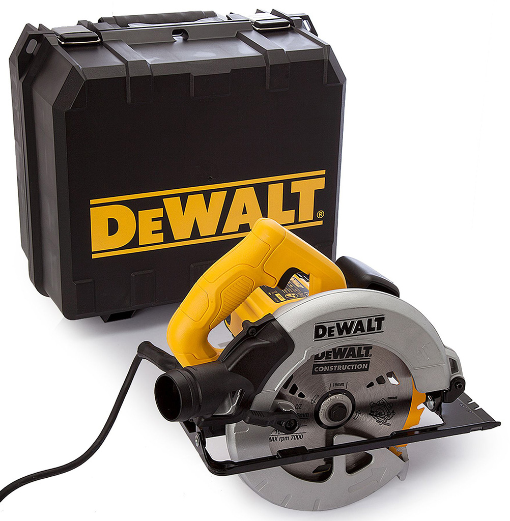 DeWALT DWE560K Kompaktní kotoučová pila (1350W/184mm) kufr