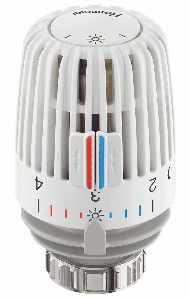 HEIMEIER termostatická hlavice K s nulovou polohou 7000-00.500 bílá