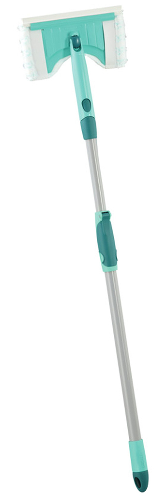 LEIFHEIT Flexipad EVO Stěrka na dlaždice a vanu 20 cm s teleskopickou tyčí (click system) 41700