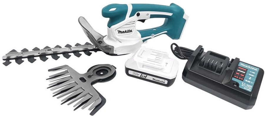 MAKITA UM110DWYX Aku nůžky na trávu, Li-ion 18V/1,5Ah, G serie