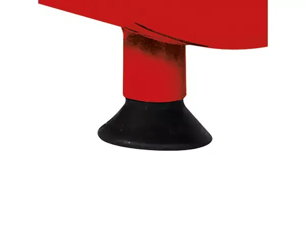 Stojan s tlumením vibrací kompresoru Einhell TE-AC 230/24/8 v detailu.