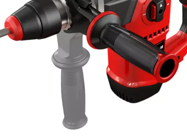 Vrtací kladivo Einhell TE-RH 32-1600 4F s robustní přídavnou rukojetí pro lepší kontrolu při práci.