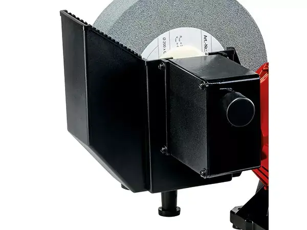 Boční nádržka na vodu na kombinované brusce Einhell TC-WD 200/150 pro mokré broušení.